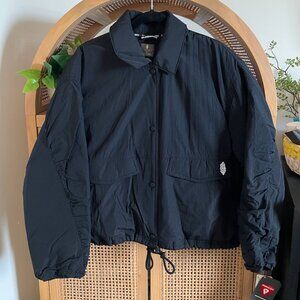 Free People Off The Bleachers Coaches Jacket